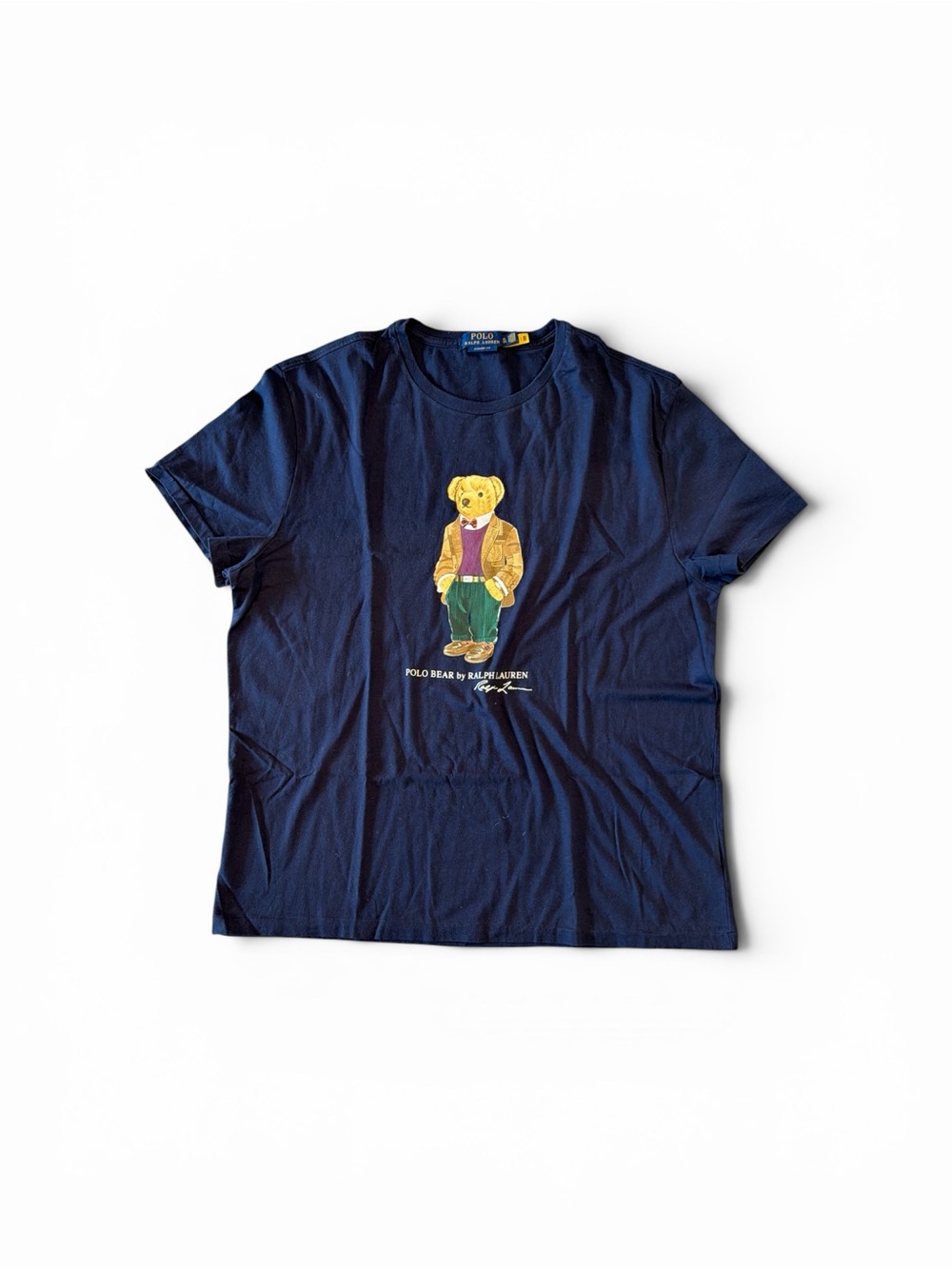 Polo Ralph Lauren Bear in Jacket  Bowtie Pants T-Shirt Navy Men’s XL. EUD.